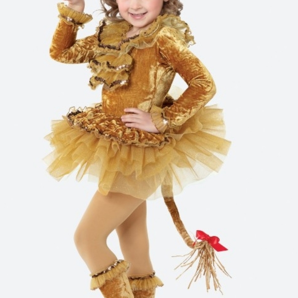 REVOLUTION Gold/Brown Velvet, Lion King Cub, Wicked, Wizard Of Oz, Costume